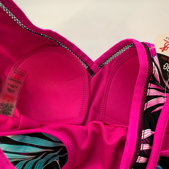 ZeroXposur Mesh Action floral Tankini XS, M - Picture 8 of 14